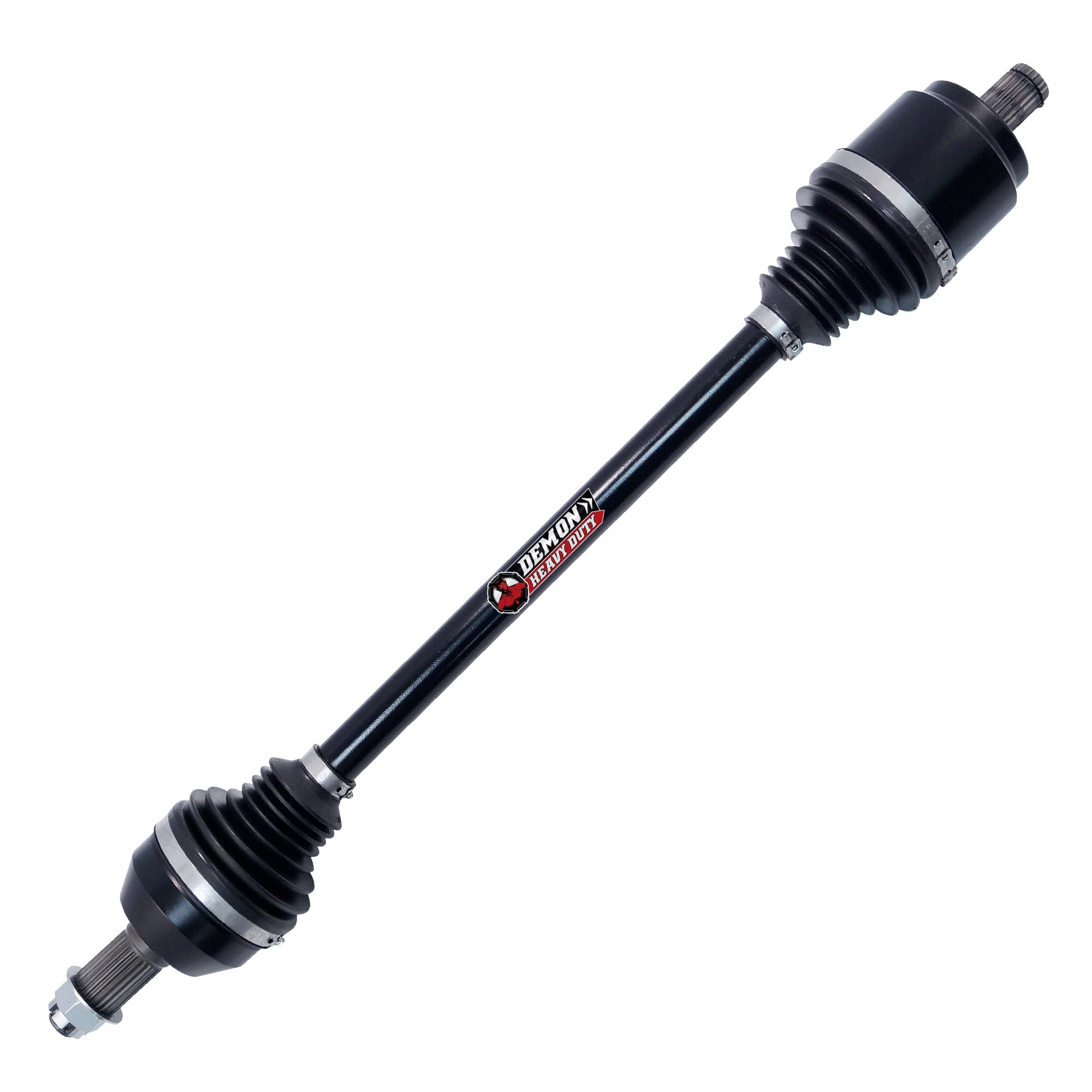 Heavy Duty Front Right Axle for (2006-09) Yamaha Rhino 450/660, In Dual Heat Treated High Strength, Wider Angles & In Molybdenum Grease Precision OEM: 5UG-F518G-20-00 Demon Powersports