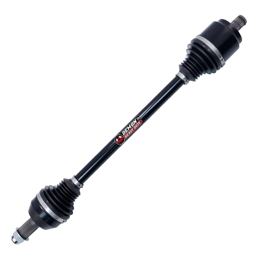 Heavy Duty Front Right Axle for (2006-09) Yamaha Rhino 450/660, In Dual Heat Treated High Strength, Wider Angles & In Molybdenum Grease Precision OEM: 5UG-F518G-20-00 Demon Powersports