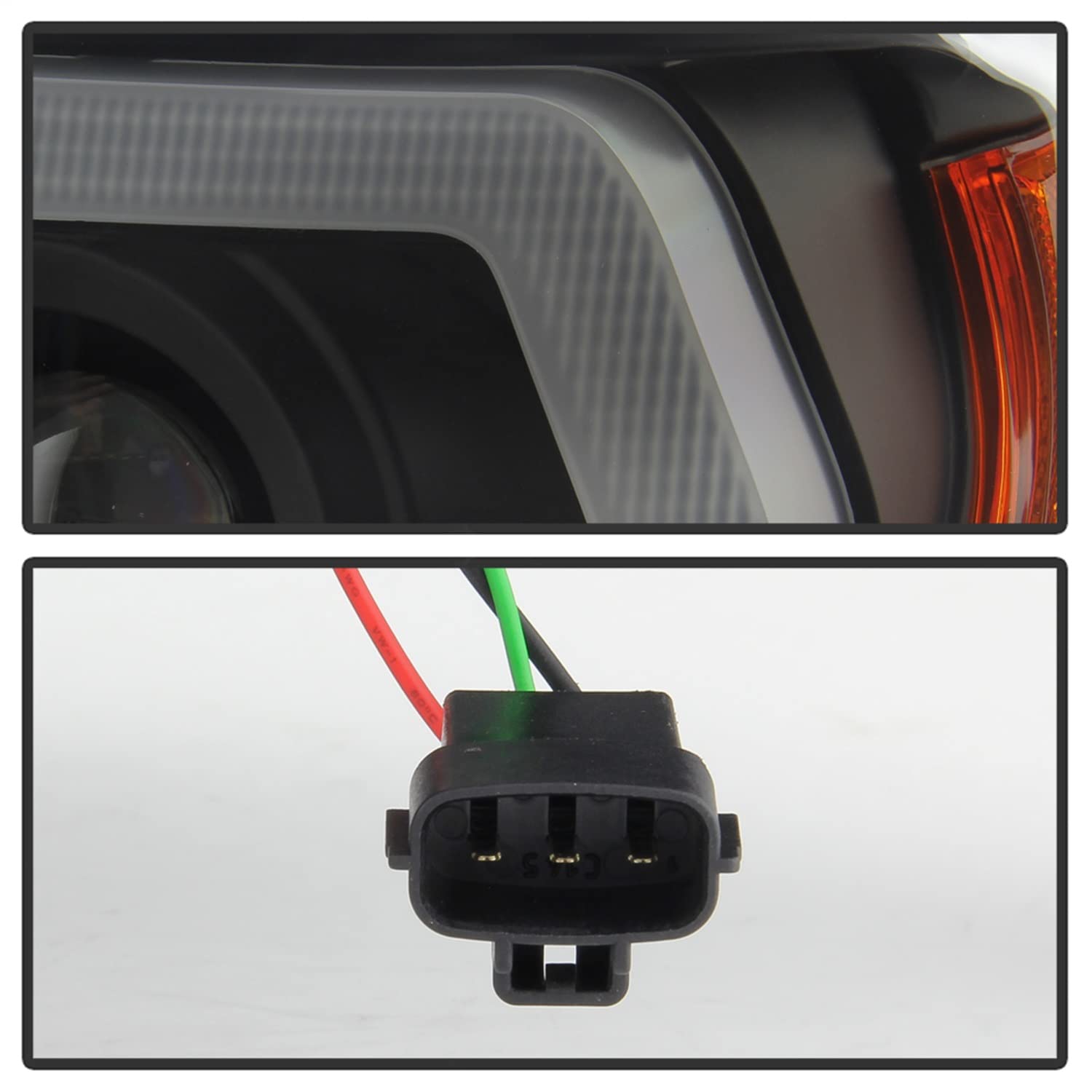 Projector Headlight Spyder - (PRO-YD-TT16-LB-BSM)