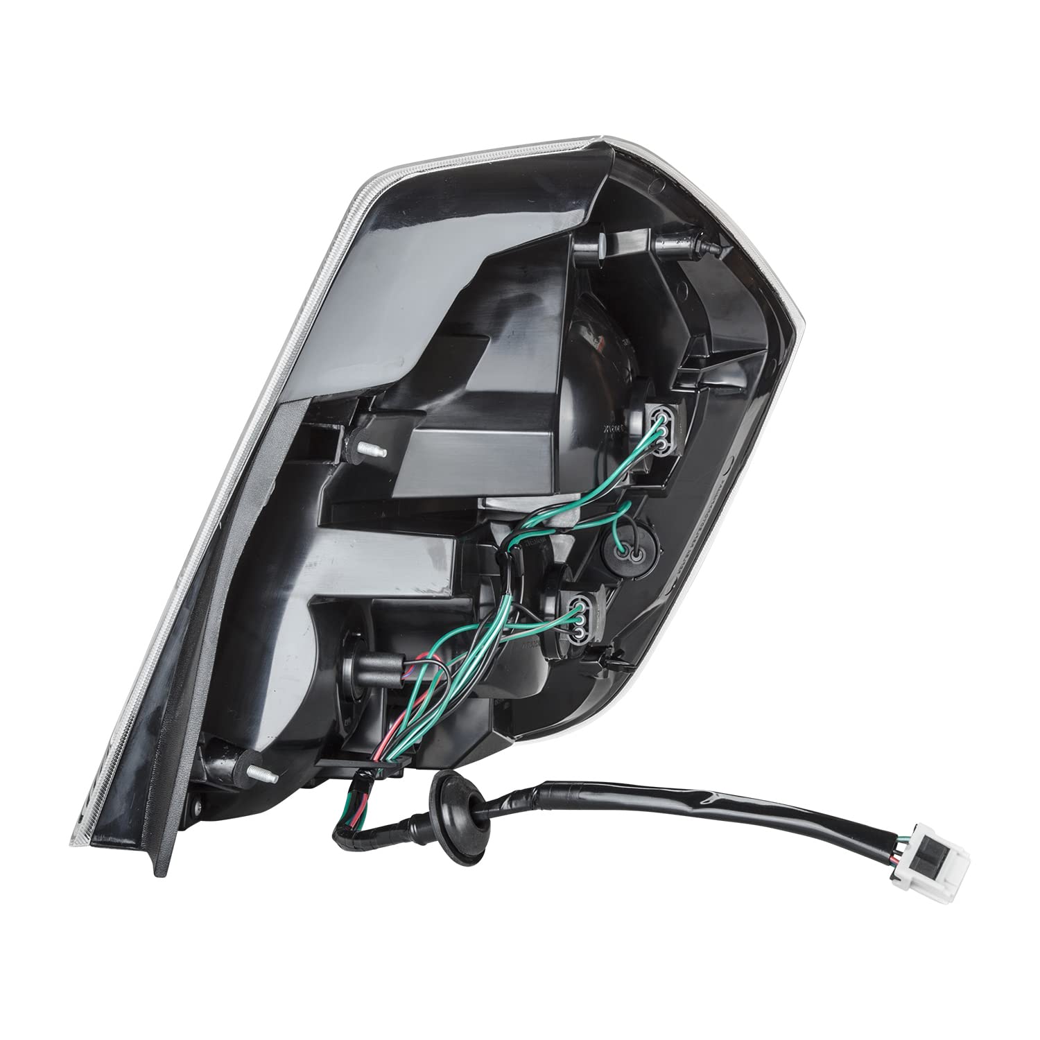 Left TYC Tail Light Assembly Compatible with 2010-2012 Nissan Sentra