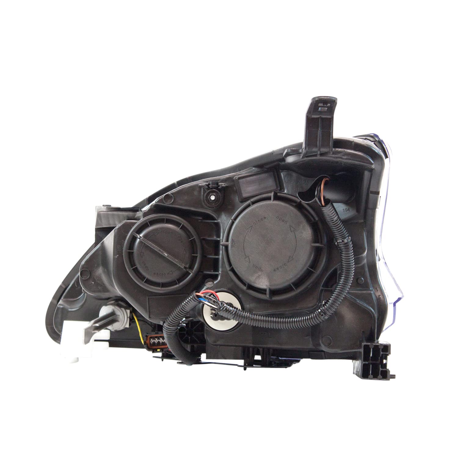 Right TYC Headlight Assembly Compatible with 2013-2014 Nissan Sentra