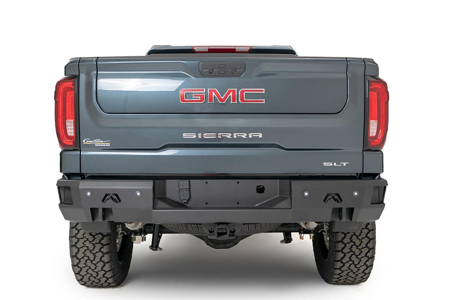 Fab Fours GS23-W5851-1 - Premium Rear Bumper Fab Fours Fits 23 Compatible with/Replacement for Sierra 1500