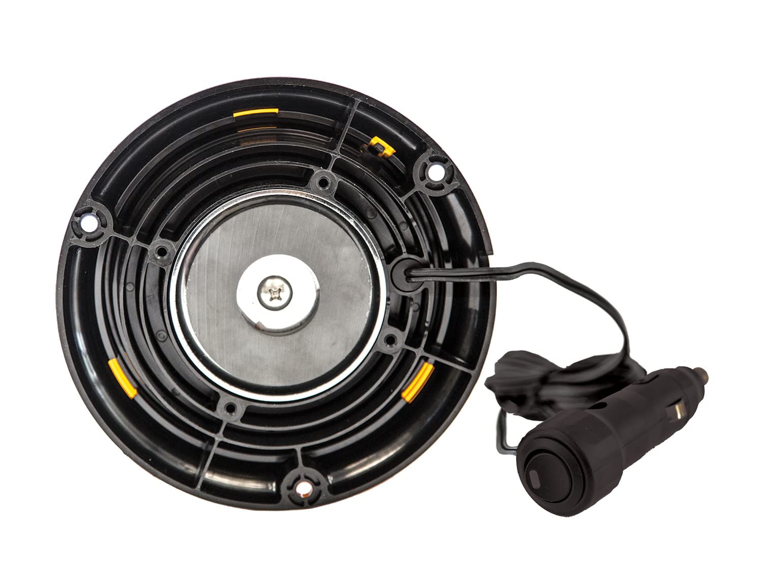 Buyers Products LED Beacon Light SL675ALP, 6.5" x 5" LED Beacon, 10' On/Off Switch Lead, Permanent & Magnetic Mount, Strobe Lights for Trucks, Emergency Lights for Vehicles