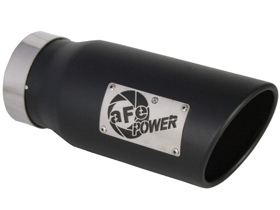 Apollo GT Series aFe Power 49-44108-B 3 IN 409 Stainless Steel Cat-Back Exhaust System w/Black Tip