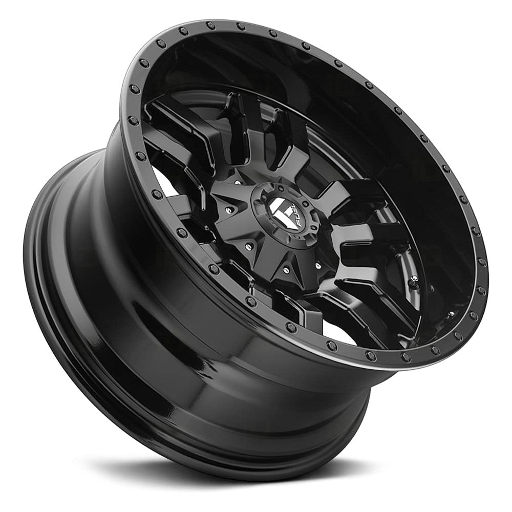 Sledge FUEL D596 Black Matte 20x9 8x6.5 1 offset