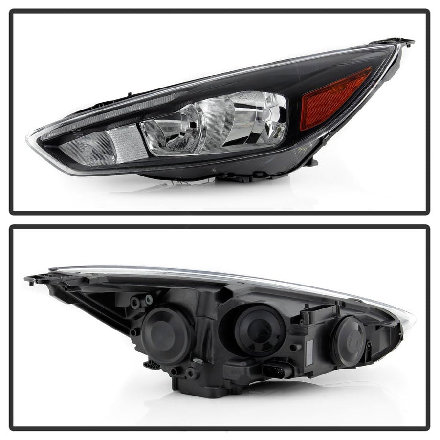 Halogen Xtune Headligths (HD-JH-FFOC15-LED-AM-BK) (POE)