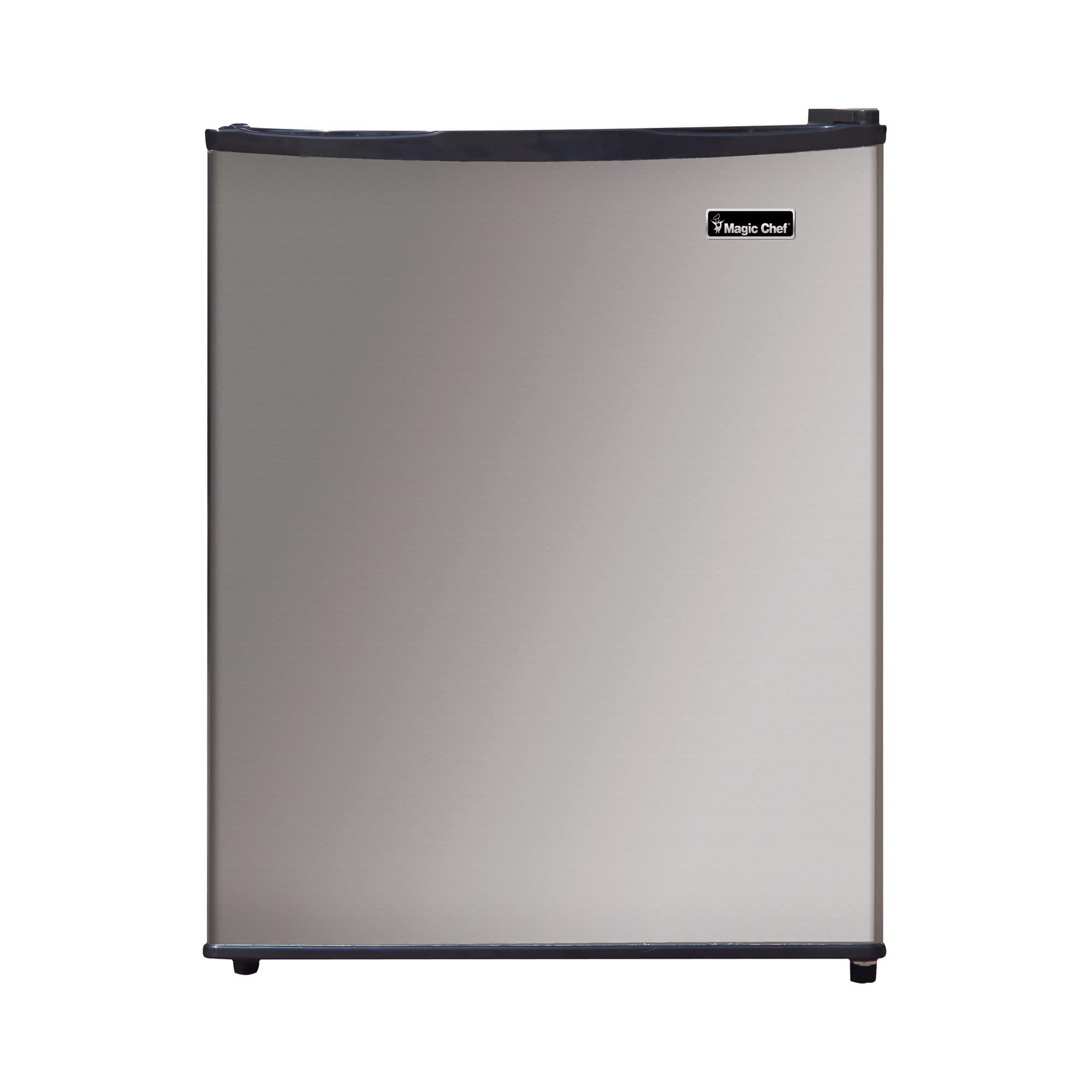2.4 cu. ft. Magic Chef Mini Fridge in Stainless Steel Freezerless