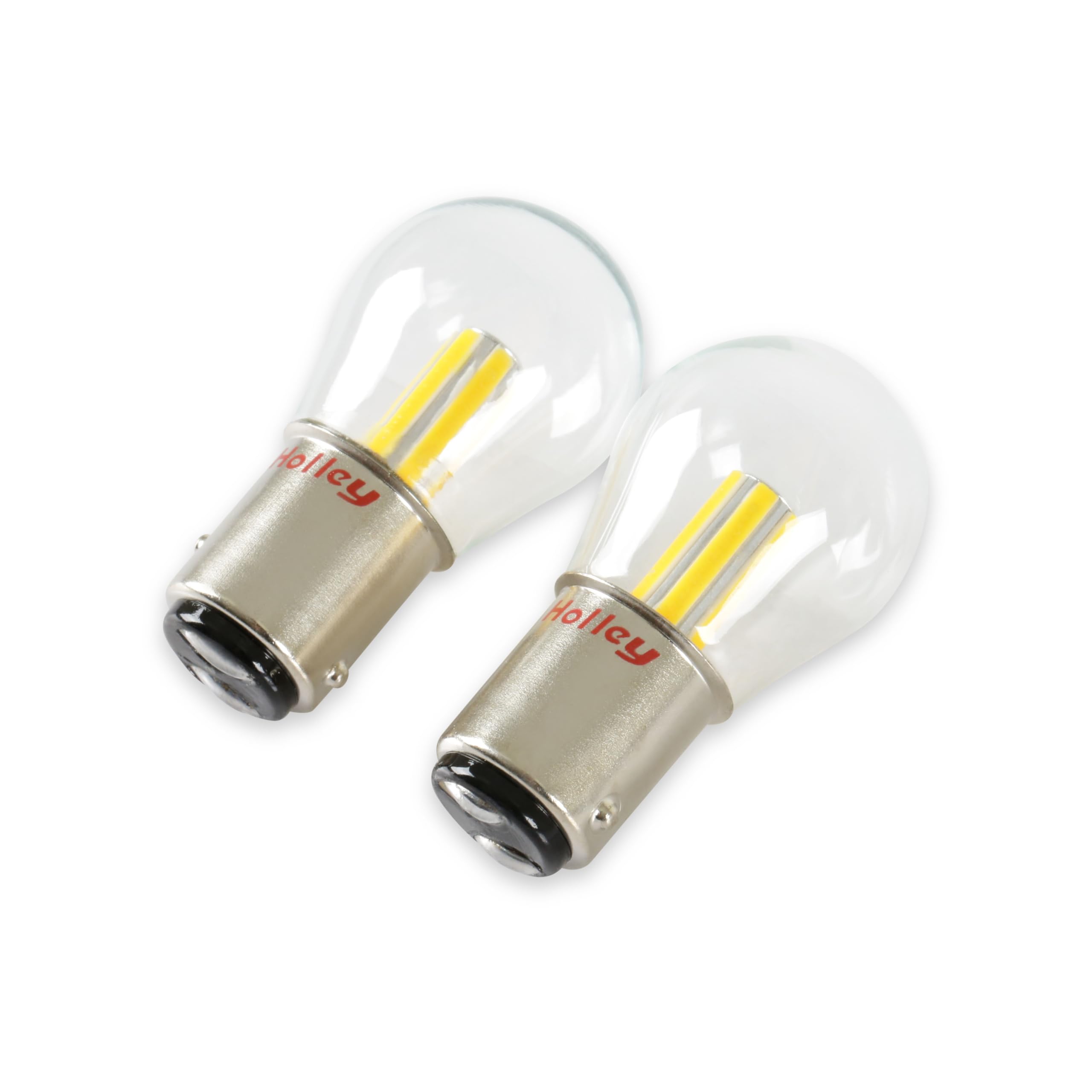 Holley HLED10 RetroBright LED Bulbs - Turn Signal 1157 - Classic White - Pair
