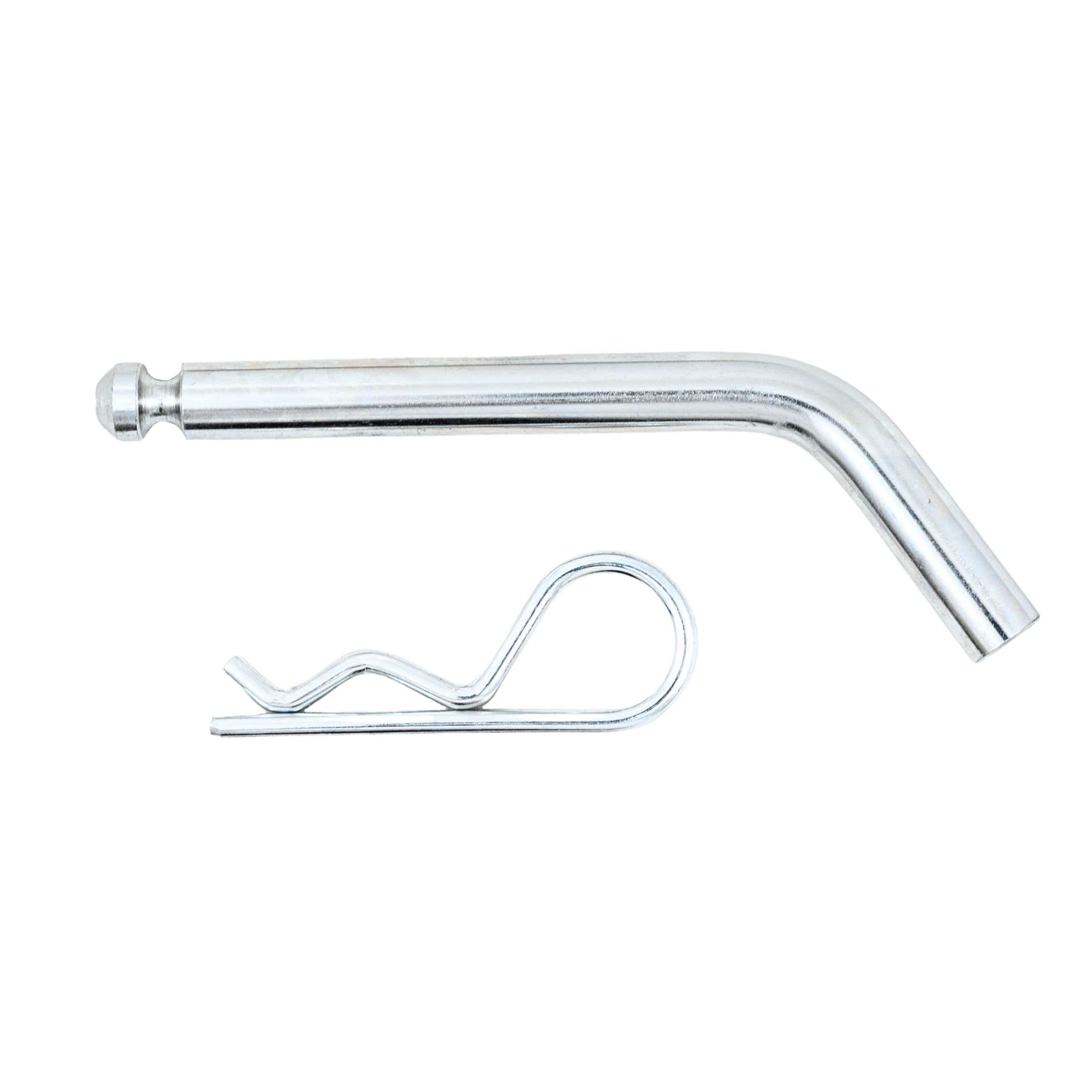 Fifth Wheel Trailer Hitch Rail Pin Husky Towing 31576, Replacement Pins and Clips, Yellow Zinc Finish, with 4 Pins and 4 Clips