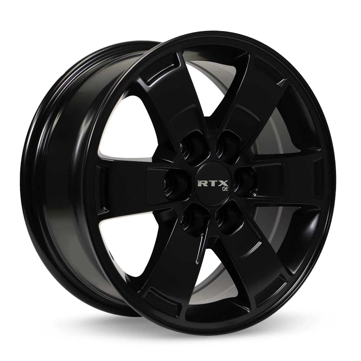 Custom RTX Wheel - 17x8, 30 Offset, 6x120.65 Bolt Pattern, 67.1mm Hub - Satin Black Rim