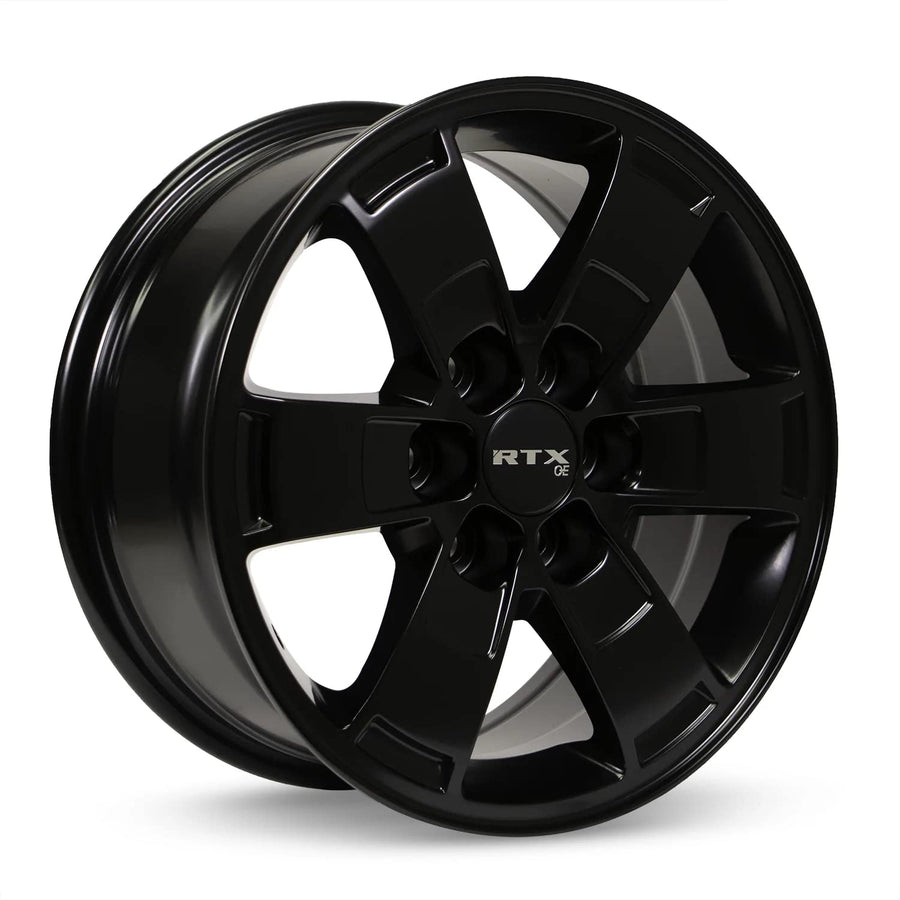Custom RTX Wheel - 17x8, 30 Offset, 6x120.65 Bolt Pattern, 67.1mm Hub - Satin Black Rim