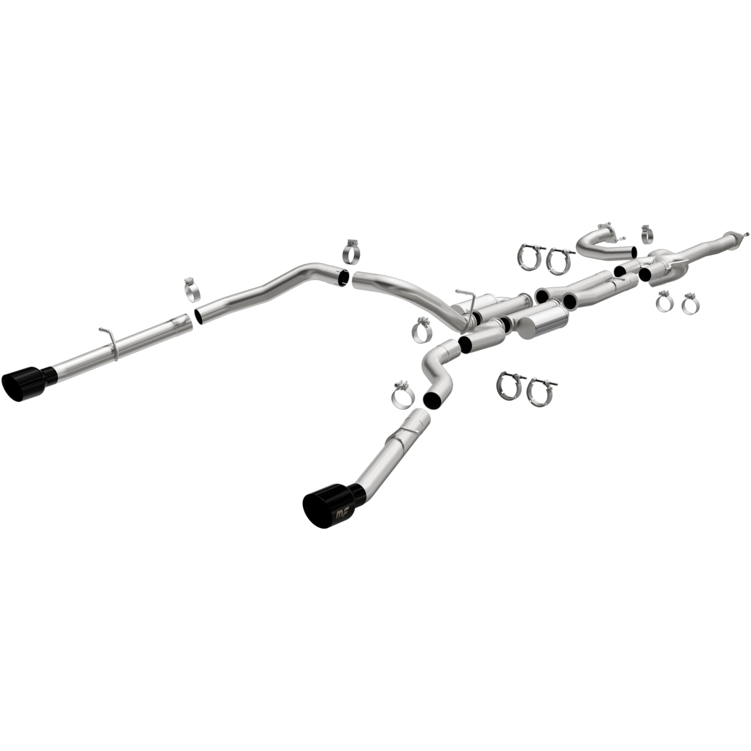 Performance Exhaust System MagnaFlow Kit 19705: Cat-Back, SPEQ Series, Compatible with 2021-2024 Ram 1500 TRX 6.2L, Dual Split Rear Exit
