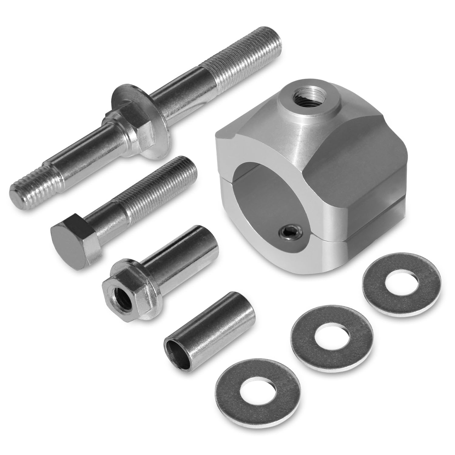 Suspension Tie Rod and Drag Link RSO with Steering Stabilizer Relocation Bracket Adjustable Heavy Duty Kit 0-3 inch Lift Compatible with 07-18 Wrangler JK/JKU