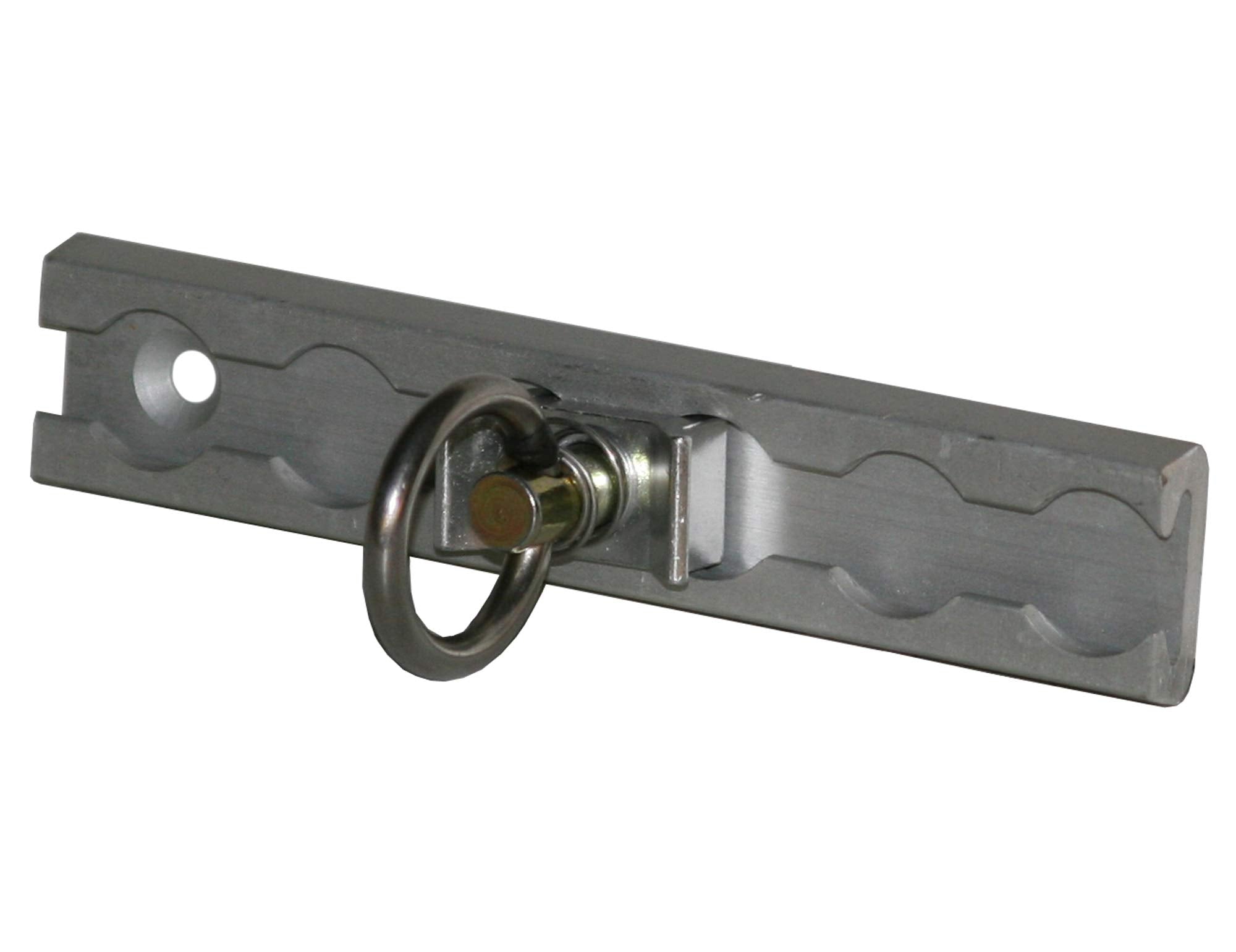 Buyers Products Aluminum ST93 Super Track, 4 46-1/2 Inch Pieces with 8 Anchor O Rings, Tie Down Rails for Trucks, Vans & Trailers, Easily Secure Motorycles, ATVs, Dirt Bikes, &Utility Tractors