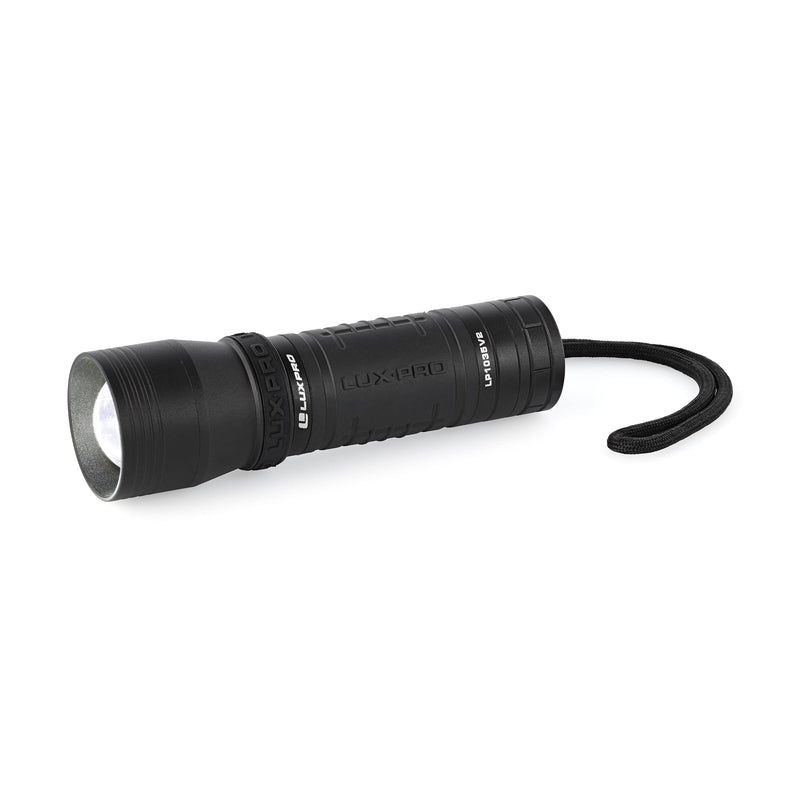 Zoom Focus LUXPRO CREE LED Flashlight High Lumen Tactical Handheld with TackGrip (LP1035V2)