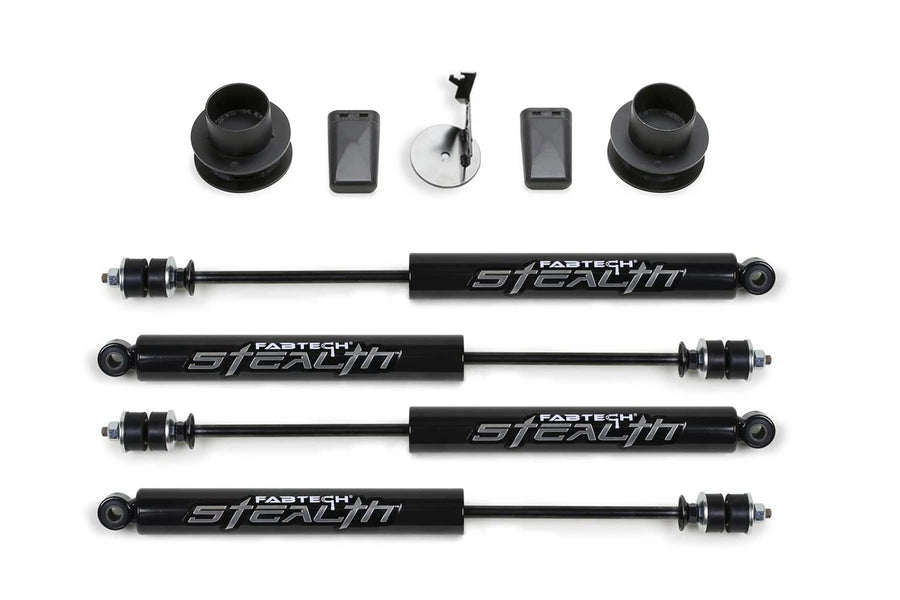 Fabtech K3191M Coil Spacer System w/Stealth Incl. 2.5 in. Coil Spacer For PN[FTS23228/FTS6236] Coil Spacer System