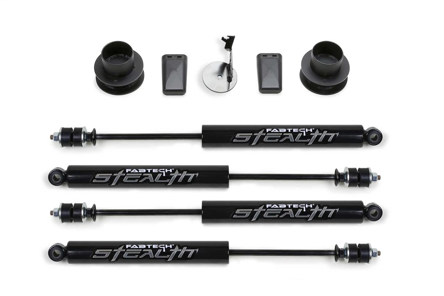 Fabtech K3191M Coil Spacer System w/Stealth Incl. 2.5 in. Coil Spacer For PN[FTS23228/FTS6236] Coil Spacer System