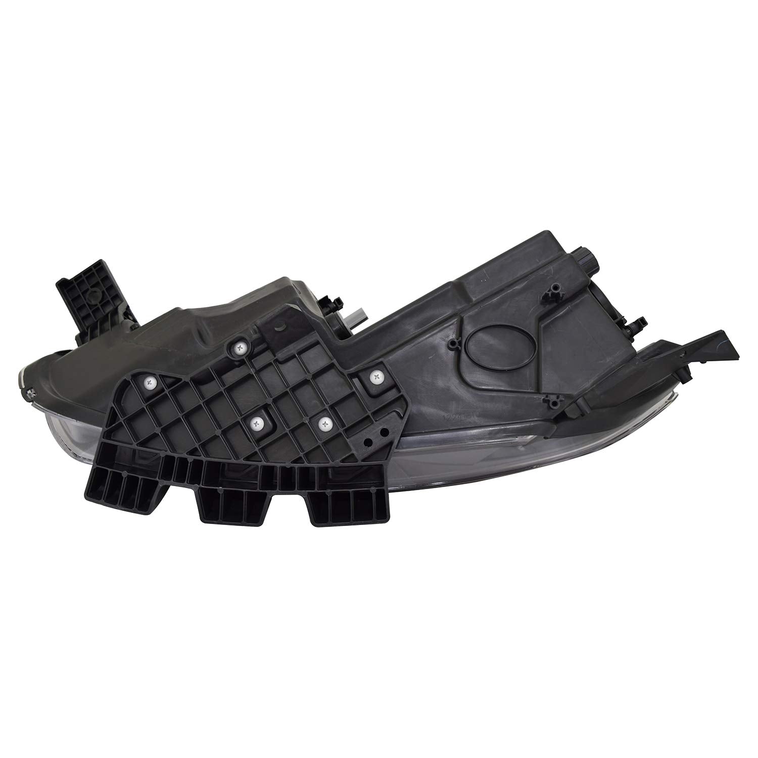 Right TYC Headlight Assembly Compatible with 2013-2015 Dodge Dart