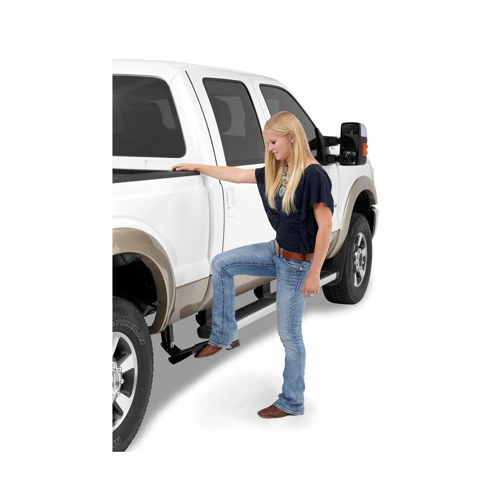 Bestop Side-Mounted 7552115 Trekstep for 2001-2018 Chevy Silverado/GMC Sierra 1500/2500/3500; fits either driver or passenger side