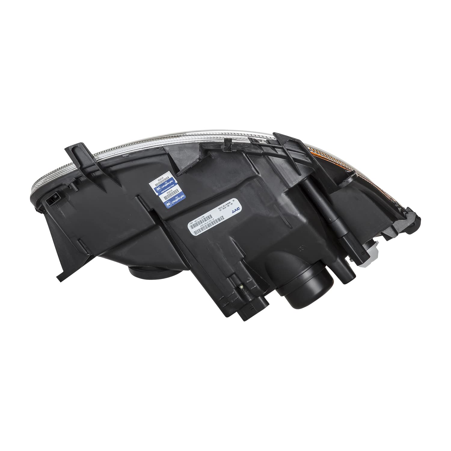 Left TYC Headlight Assembly Compatible with 2010-2015 Smart Fortwo