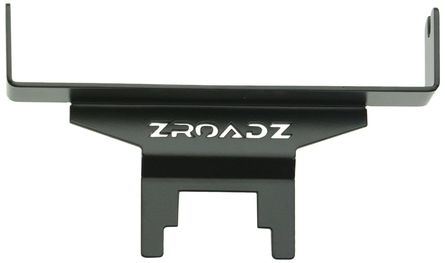 ZROADZ LED Bracket Rear Window - Compatible w/ 2007-2018 Jeep JK - to Mount (2) 6 Inch LED Lights - Mild Steel Gloss Black Finish - Bolt-On Easy Installation - PN #Z394812