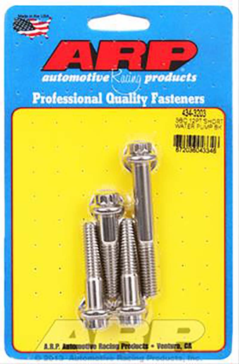 Water Pump ARP (434-3203) Bolt Kit