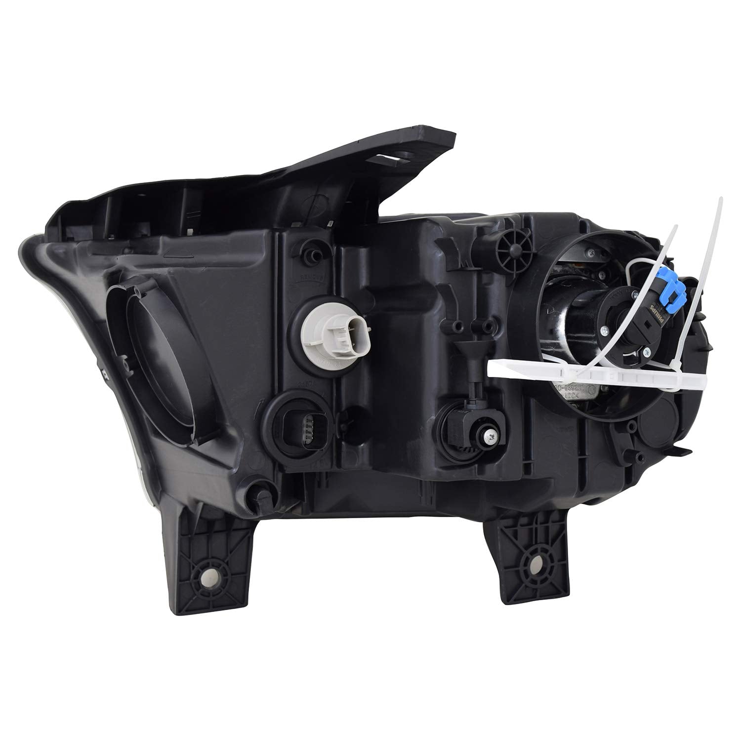 Right TYC Headlight Assembly Compatible with 2014-2015 Dodge Durango