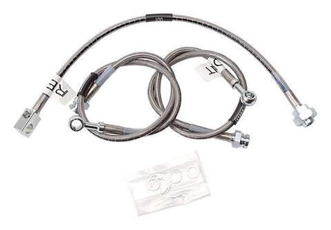 Pre-Assembled RUSSELL/EDEL 672340 Direct Bolt-On Brake Hose Kit
