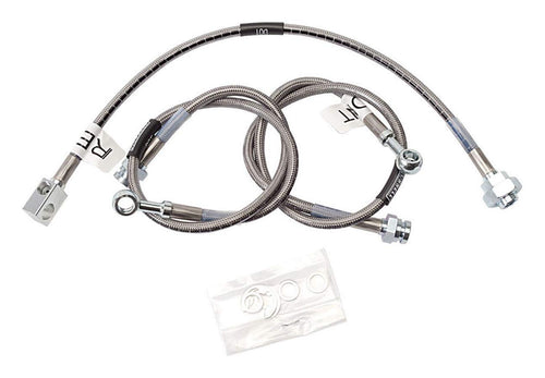Pre-Assembled RUSSELL/EDEL 672340 Direct Bolt-On Brake Hose Kit