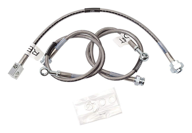 Pre-Assembled RUSSELL/EDEL 672340 Direct Bolt-On Brake Hose Kit
