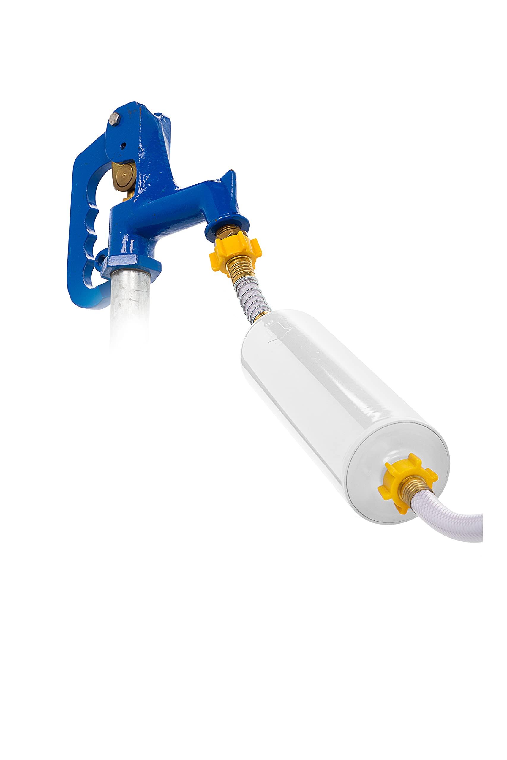 Hydroponics Hydro Life C-85 XL Inline Hose Filter Camco 52702 with Flexible Hose Protector - Reduces Chlorine and Other Contaminants, Promotes Healthy Plant Growth, White