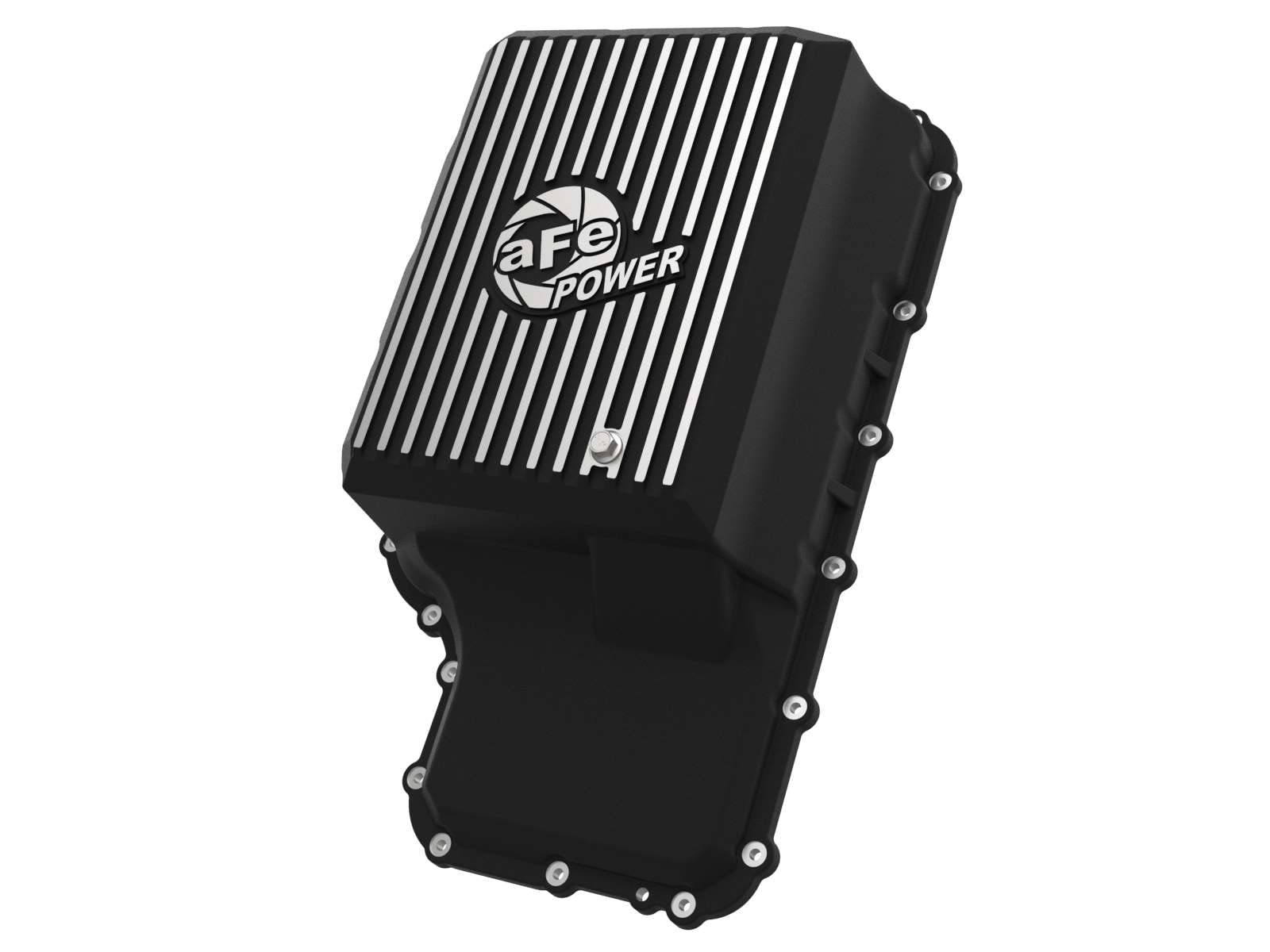 aFe POWER 46-71220B Street Series aFe POWER Transmission Pan, Holds 4 Quarts Over Stock, Black, for 2020-2021 Ford Trucks (10R140 Transmission)