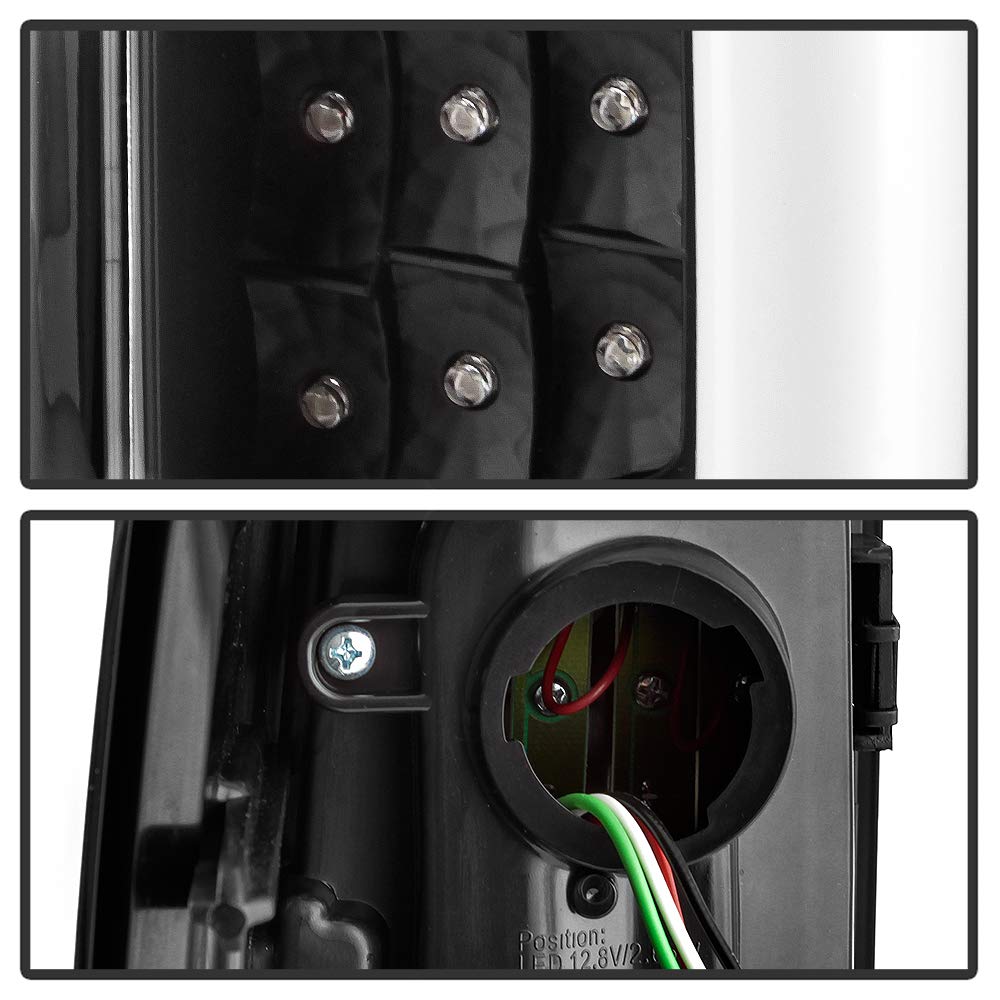 LED Tail Lights Xtune (ALT-ON-CCO04-LED-BK), Black
