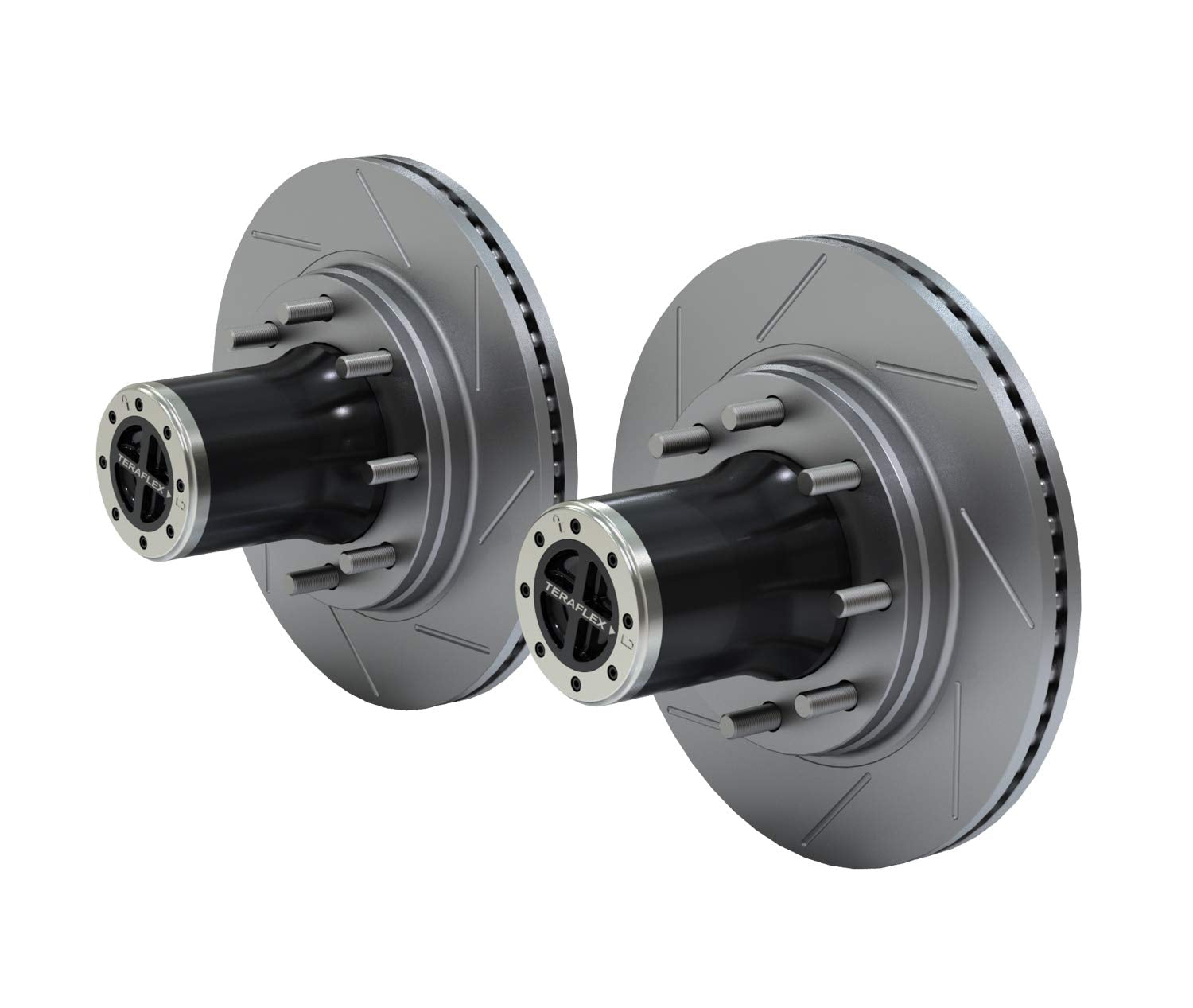 8-Lug Locking Hub Conversion Kit Teraflex Front | JK TF-3060000