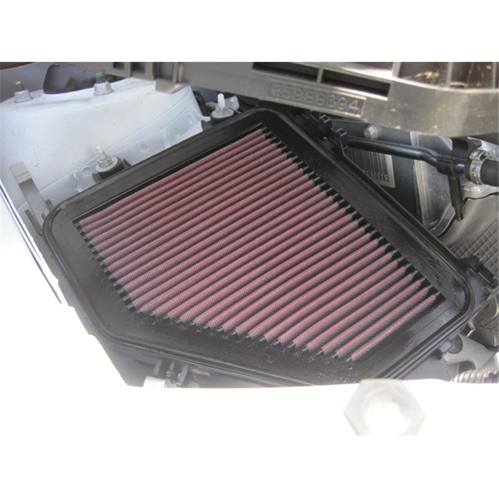 K&N Engine Air Filter: Replacement Car Air Filter, Reusable, Clean Every 75,000 Miles, Washable, Premium: Compatible with 2005-2010 CHEVROLET/PONTIAC (Cobalt, G5), 33-2311