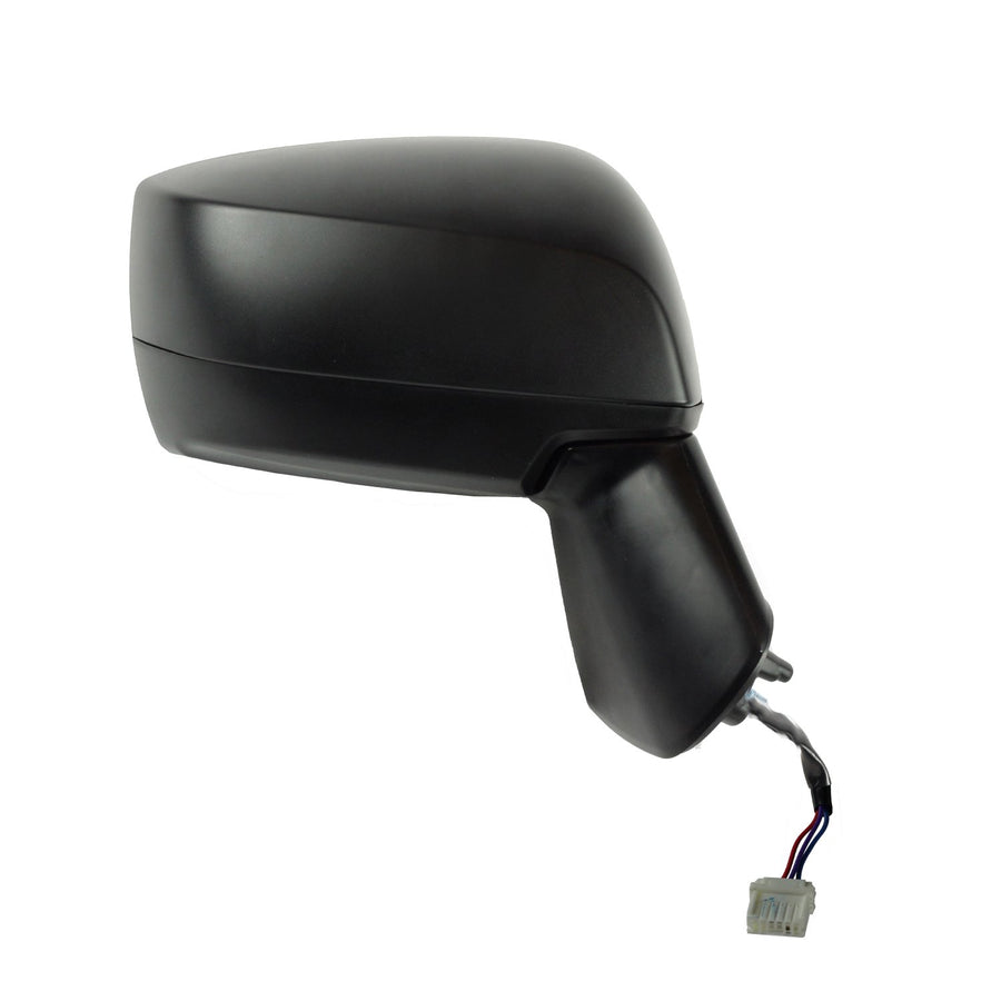 Side Passenger Mirror for Subaru Crosstrek, Hybrid, Impreza Sedan/Wagon, Textured Black, Foldaway, Power