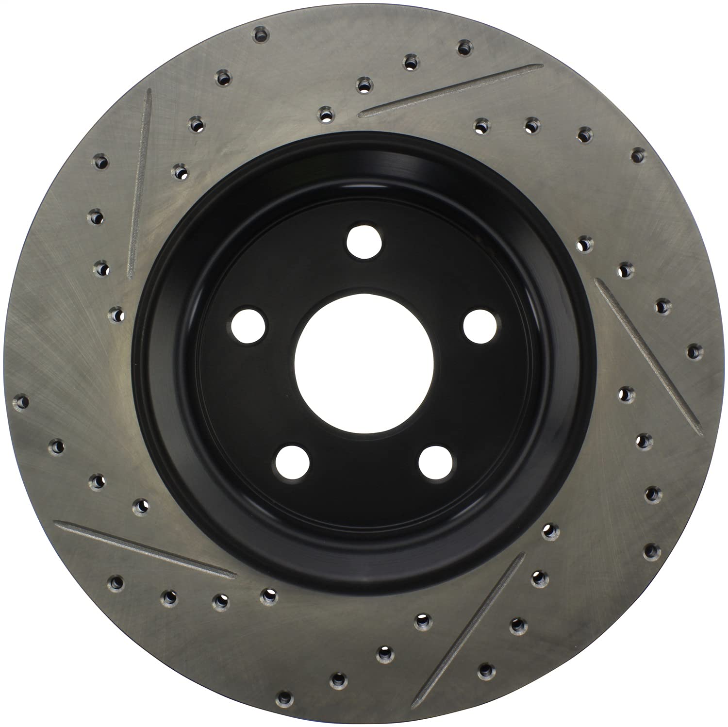 Sport Drilled/Slotted Brake Rotor StopTech 127.58008L (Front Left), 1 Pack