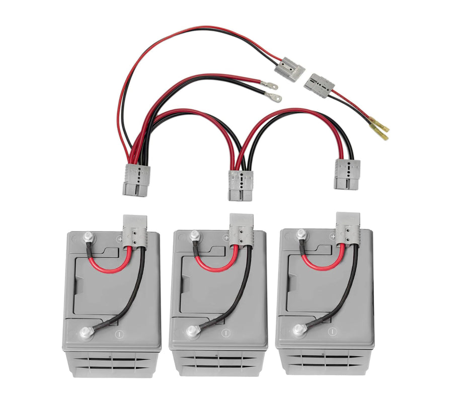 12V Connect-Ease - (3) Battery Parallel Quick Connect System w/Solar System Lithium Compatible - (or RCE312RV) - RCE312SLR