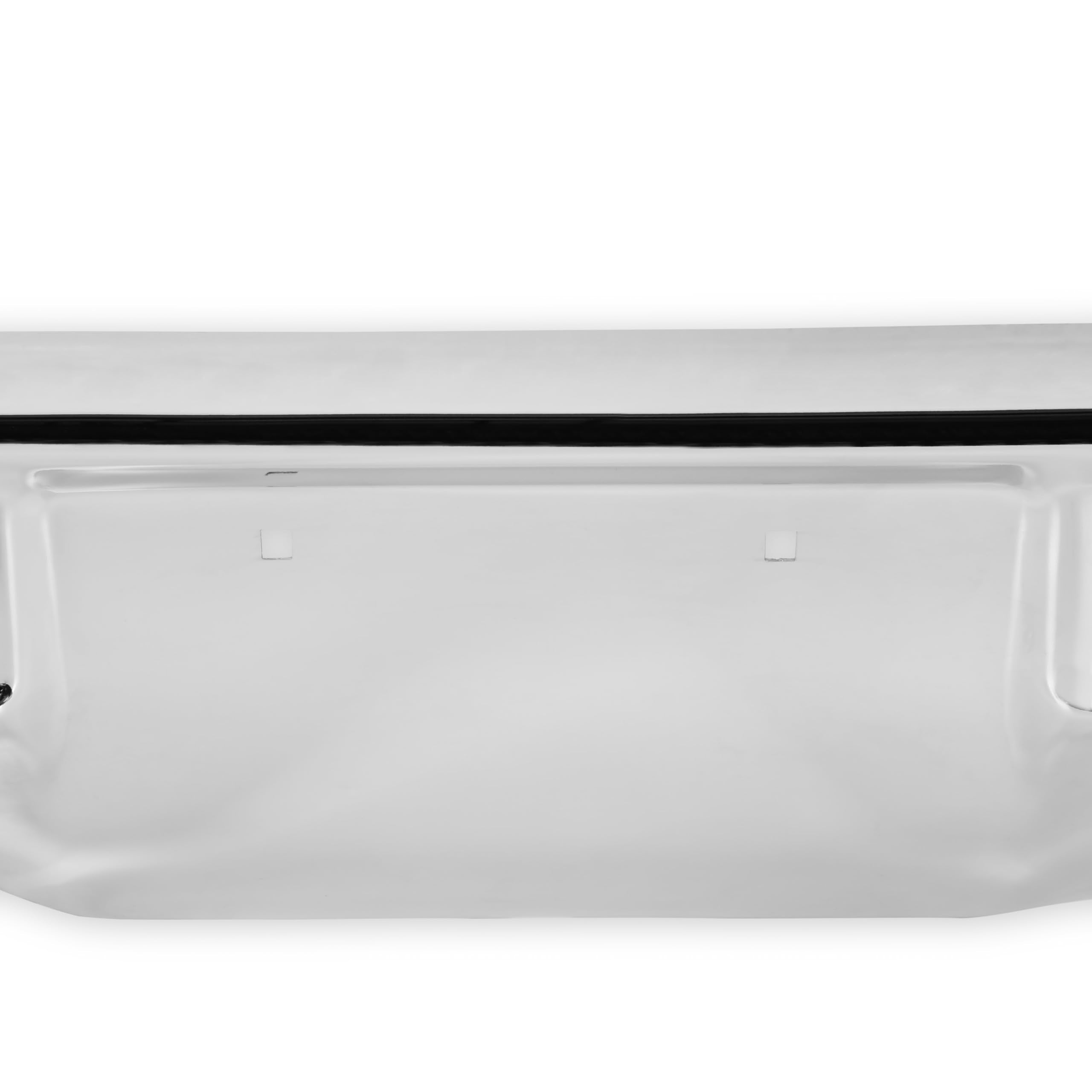 04-119 Brothers Trucks Premium Front Bumper w/o Impact Strip Holes Chrome