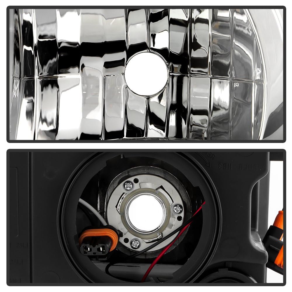 GMC Yukon & Yukon XL 2015-2020 Spyder (POE) HID Only (Do Not Fit Halogen Models) w/LED DRL Projector Headlight - (Bulb & Ballast Not Included) OE Left