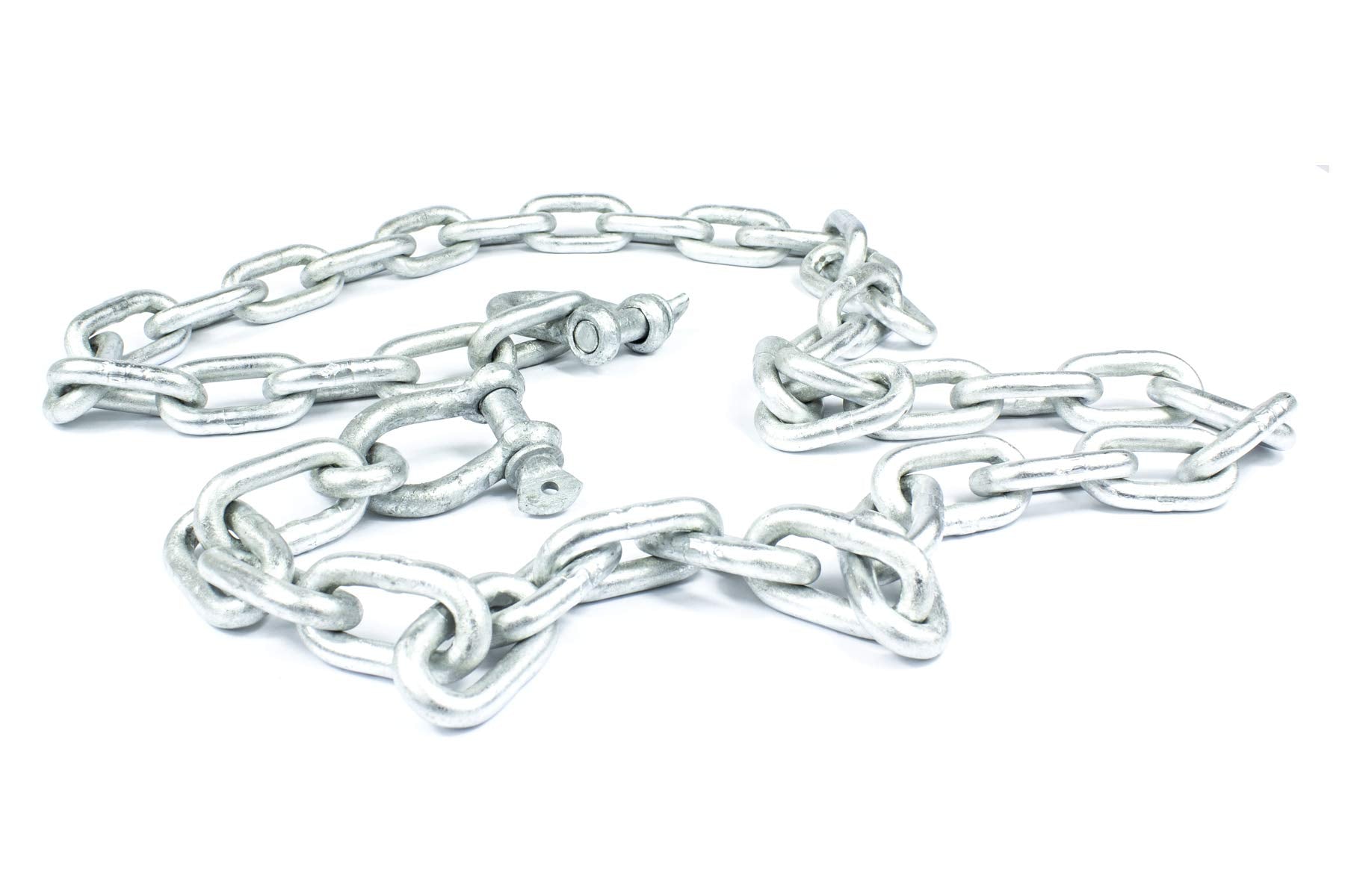 Anchor Chain Moeller Marine 053220-10 with Shackle, 1/4" x 4"