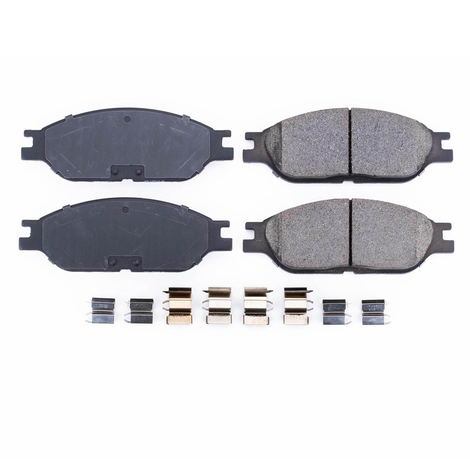 Power Stop Brake Kit Front For Ford Windstar 1999-03 - Ceramic Brake Pads With Installation Hardware, 17-803