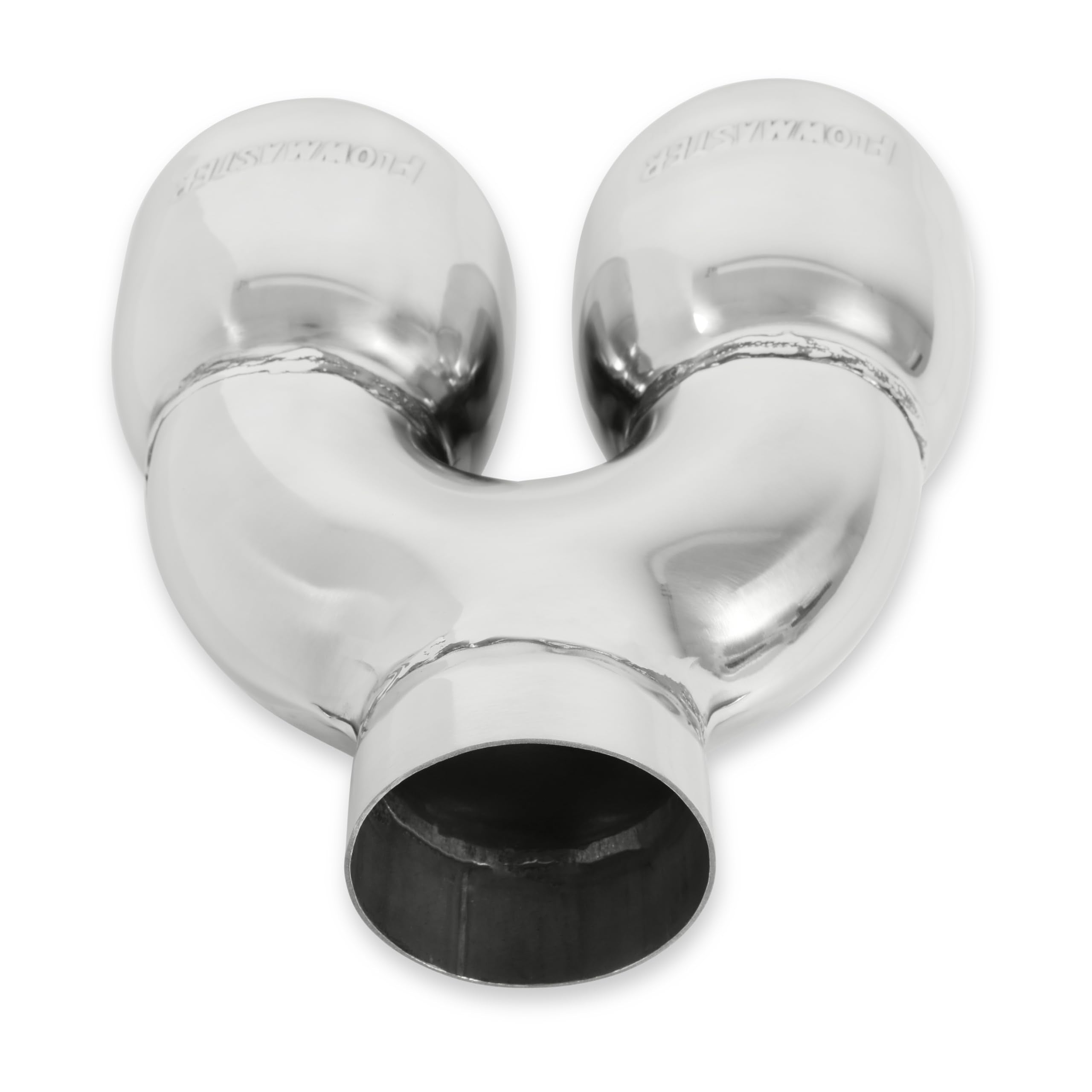 Flowmaster Exhaust Tip 15369 Dual 3.5 Inch Rolled Angle Cut Polished 304 Stainless Steel Fits 2.50 Inch Tubing Weld On