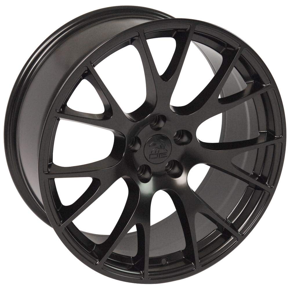 Satin Black Wheel OE Wheels LLC DG69-22100-5550-25B1 Painted (22 x 10. inches /5 x 139 mm, 25 mm Offset)