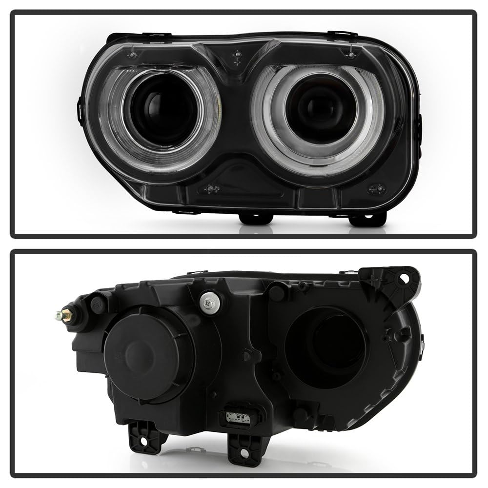 Dodge Challenger Spyder (POE) 15-21 Halogen w/LED DRL Headlight - Low Beam-HB3(Included) ; High Beam-HB3(Included) ; Signal-LED - OE Left CH2502267