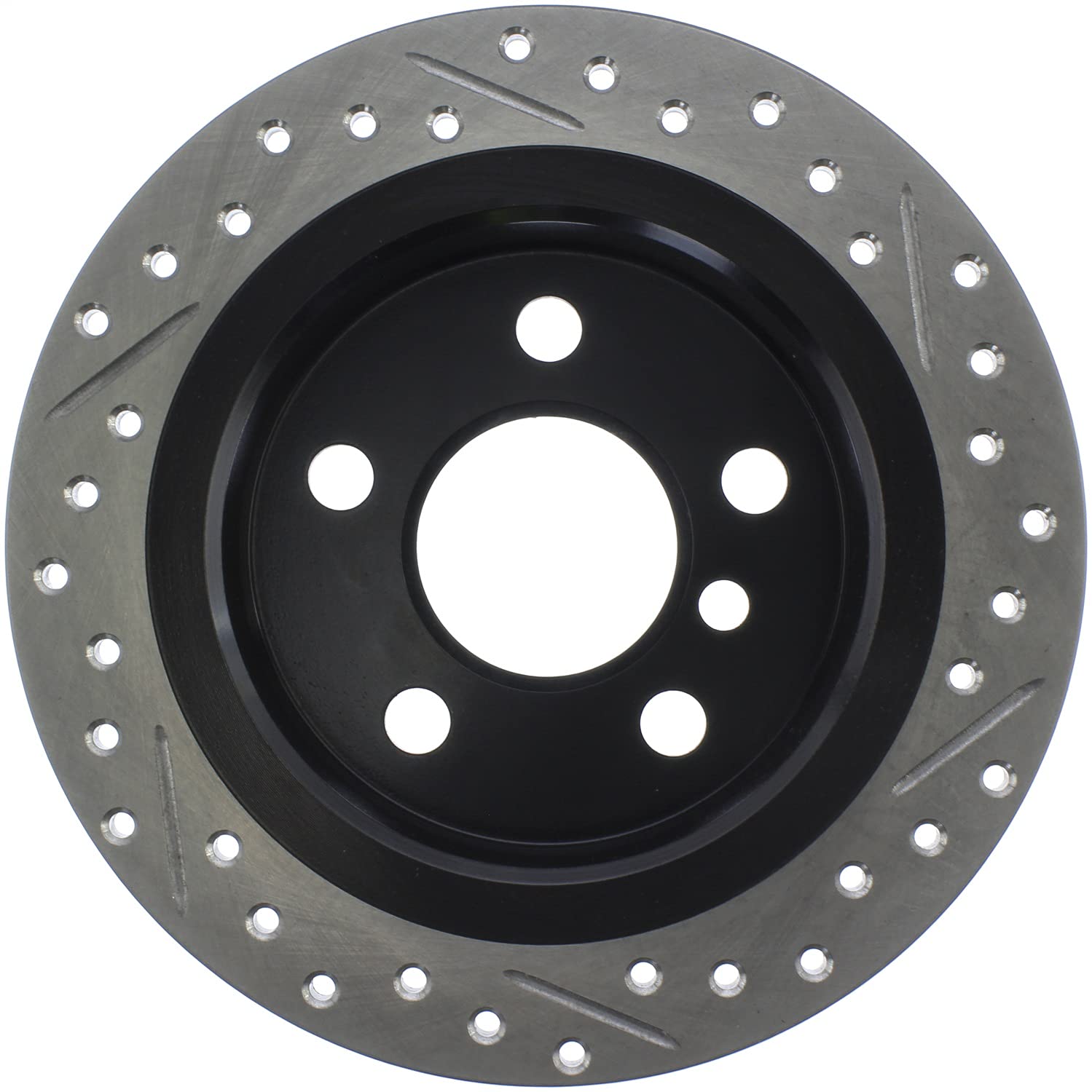 Sport Drilled/Slotted Brake Rotor StopTech 127.34159R (Rear Right), 1 Pack