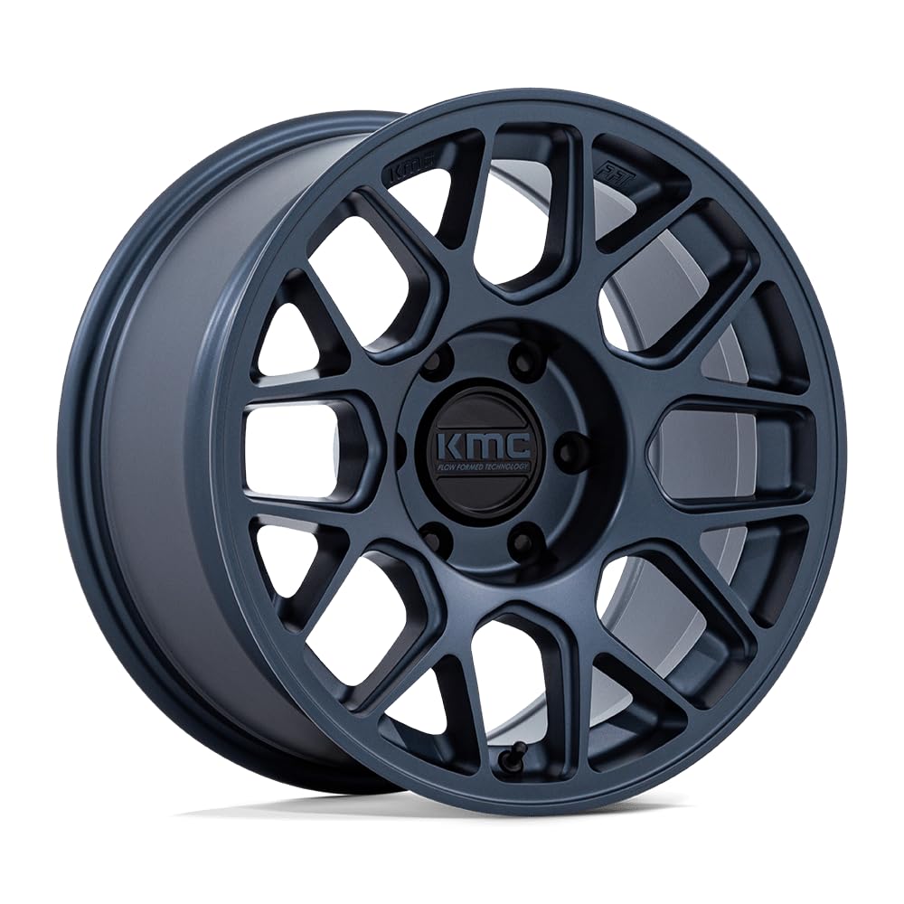 KMC 17X8.5 HATCHET 6X5.54.36-10mm METALLIC BLUE - KM730LX17856810N