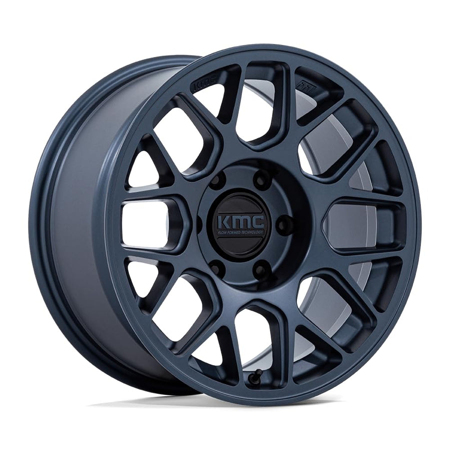 KMC 17X8.5 HATCHET 6X5.54.36-10mm METALLIC BLUE - KM730LX17856810N