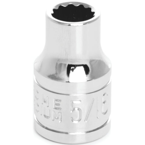 W38510 Performance Tool 12-Point Socket, 3/8-Inch Drive, 5/16