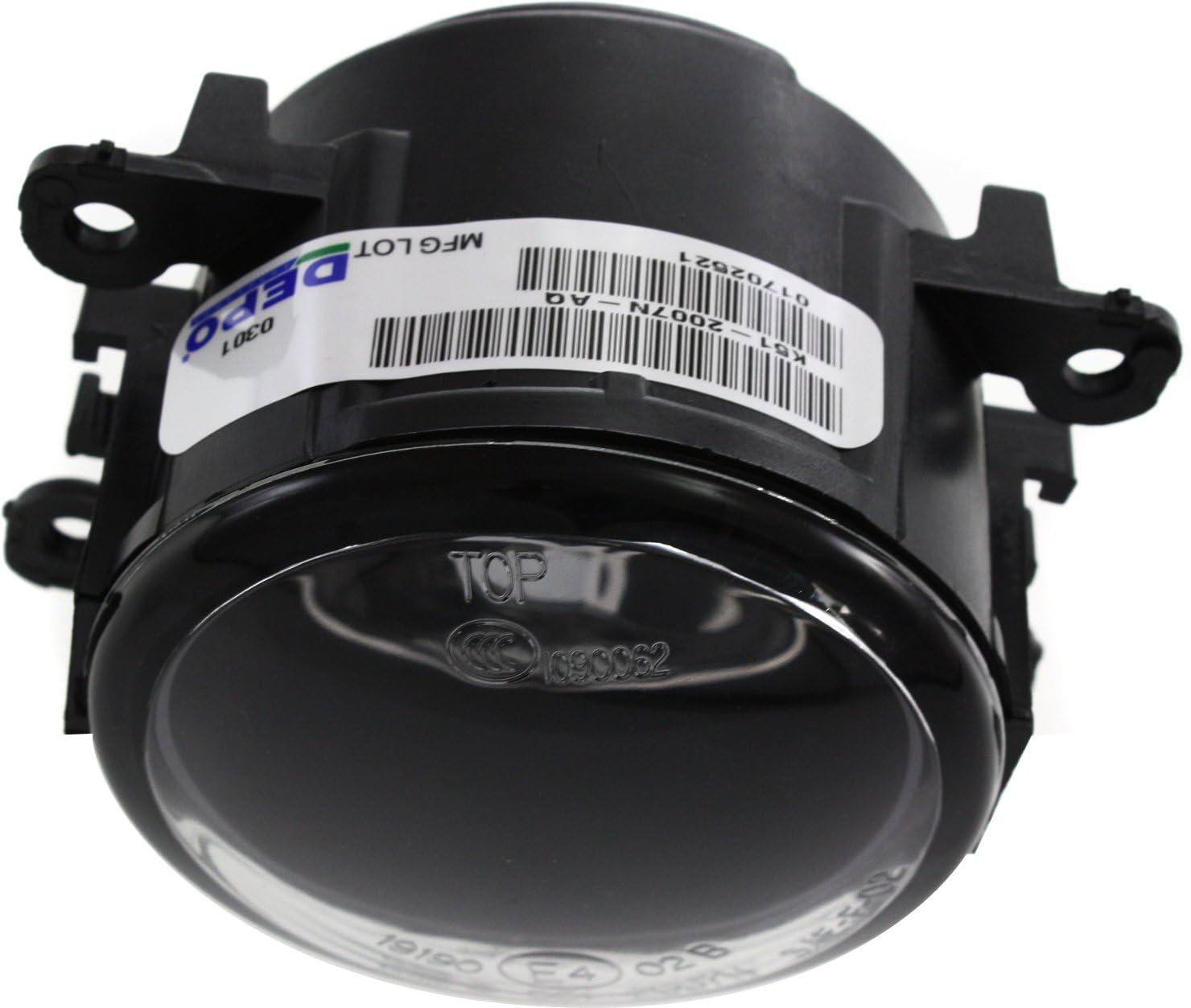 Front Fog Light Assembly Go-Parts for Ford Freestyle 2005-2007, Ford Ranger 2005-2023, Right (Passenger)=Left (Driver), CAPA-Certified, Replacement 2006 2007 2008 2009 2010 2011 2012 2013